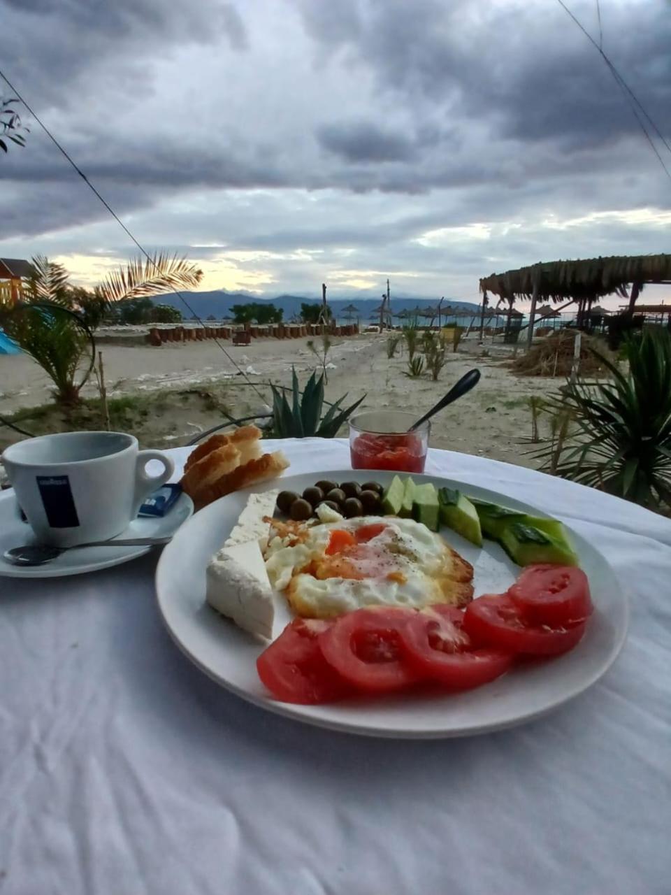 Zulu Beach Tenda Vlorë Buitenkant foto